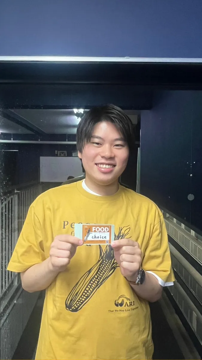 「Food is … 選択・Choice」